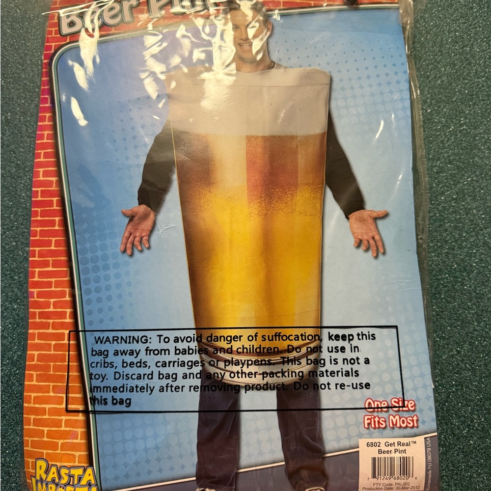 Beer Pint Costume